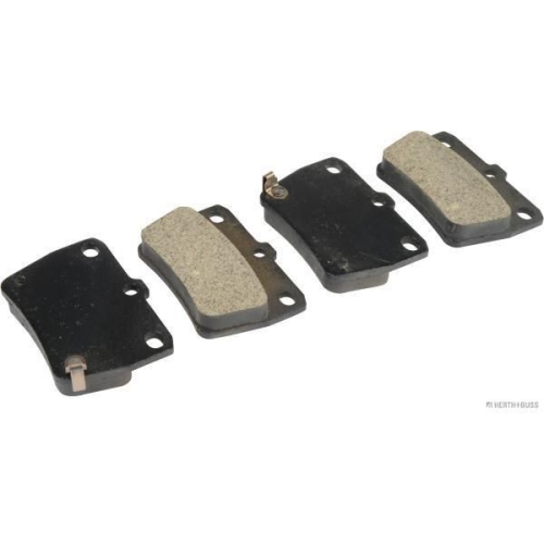 Bremsbelagsatz, Scheibenbremse HERTH+BUSS JAKOPARTS J3612020 f&uuml;r TOYOTA
