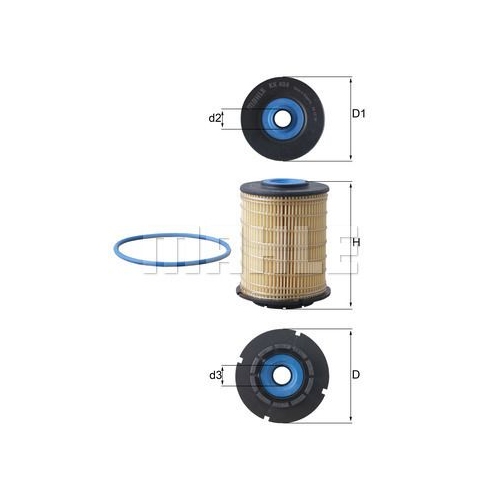 Kraftstofffilter KNECHT KX 404D f&uuml;r GMC OPEL VAUXHALL CHEVROLET