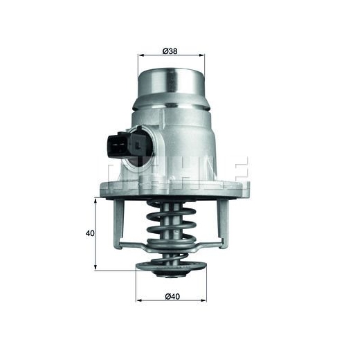 Thermostat, K&uuml;hlmittel MAHLE TM 27 105 f&uuml;r BMW