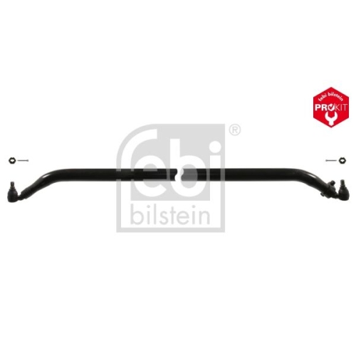 Febi Bilstein 44867 Spurstange mit Kronenmuttern und Splinten , 1 St&uuml;ck