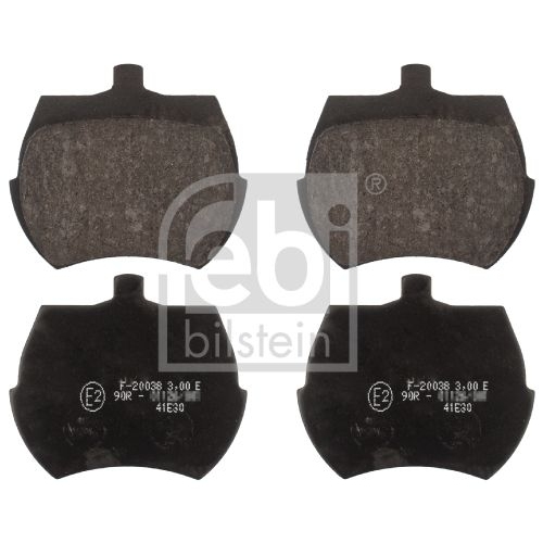 Febi Bilstein 116201 Bremsbelagsatz , 1 St&uuml;ck