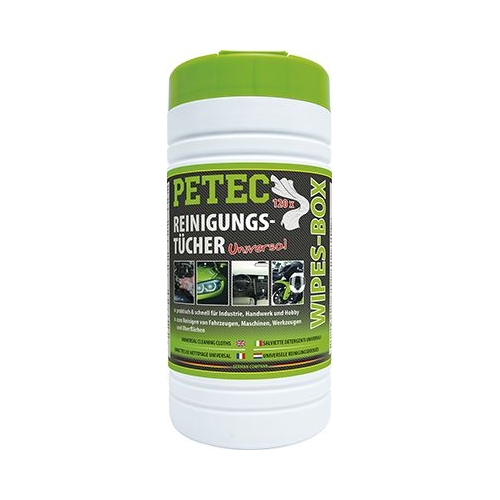 Reinigungst&uuml;cher PETEC 82120 REINIGUNGST&Uuml;CHER, WIPES - BOX