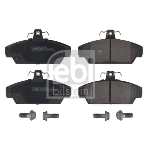Febi Bilstein 116202 Bremsbelagsatz mit Schrauben , 1 St&uuml;ck