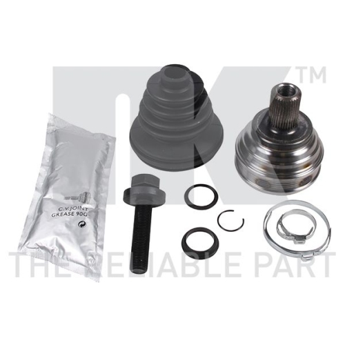Gelenksatz, Antriebswelle NK 5147203 f&uuml;r AUDI SEAT SKODA VW, Hinterachse links