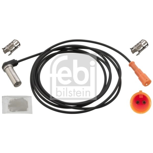 Febi Bilstein 102455 ABS-Sensor mit H&uuml;lse und Fett , 1 St&uuml;ck