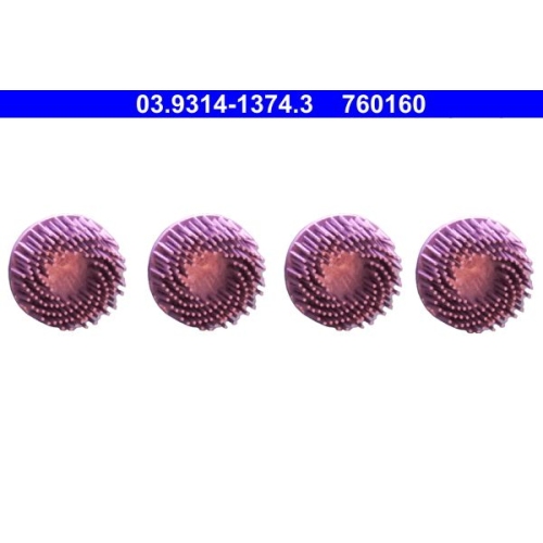 Reinigungsscheibe, Reinigungsset-Radnabe ATE 03.9314-1374.3