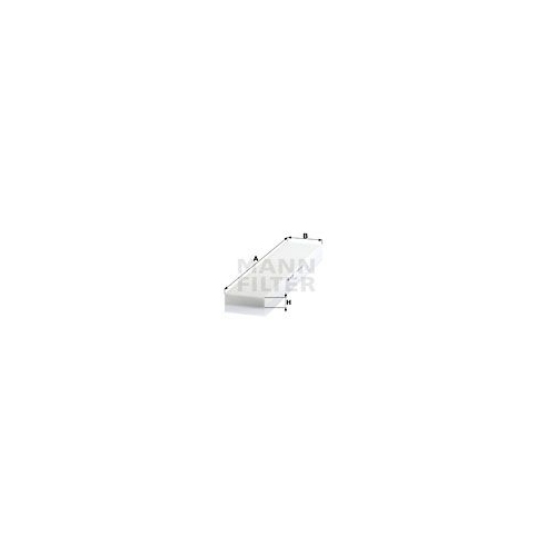 Filter, Innenraumluft MANN-FILTER CU 5480 f&uuml;r FORD VAG