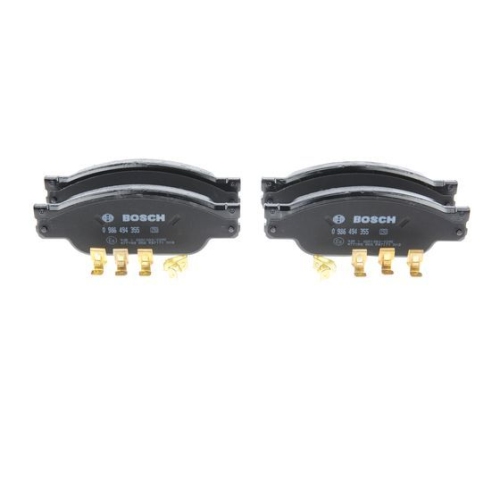 Bremsbelagsatz, Scheibenbremse BOSCH 0 986 494 355 f&uuml;r JAGUAR, Vorderachse
