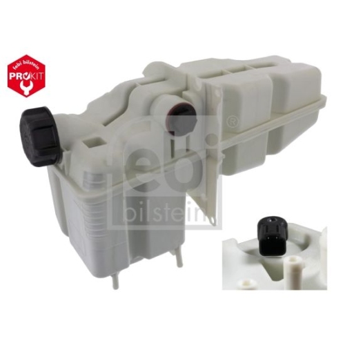 Febi Bilstein 49675 K&uuml;hlerausgleichsbeh&auml;lter mit Deckeln und Sensor , 1 St&uuml;ck
