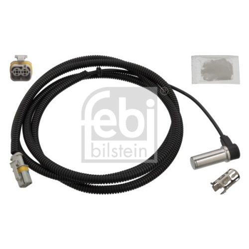 Febi Bilstein 102457 ABS-Sensor mit H&uuml;lse und Fett , 1 St&uuml;ck