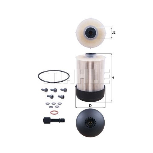 Kraftstofffilter KNECHT KX 338/22D f&uuml;r FIAT GMC MERCEDES-BENZ NISSAN OPEL