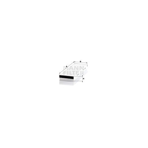Filter, Innenraumluft MANN-FILTER CU 3023-2 f&uuml;r VAG