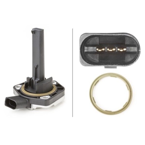 Sensor, Motor&ouml;lstand HELLA 6PR 008 079-081 f&uuml;r AUDI PORSCHE SEAT SKODA VW