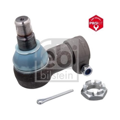 Febi Bilstein 39871 Winkelgelenk f&uuml;r Lenkhydraulikzylinder, mit Kronenmutter und Splint , 1 St&uuml;ck
