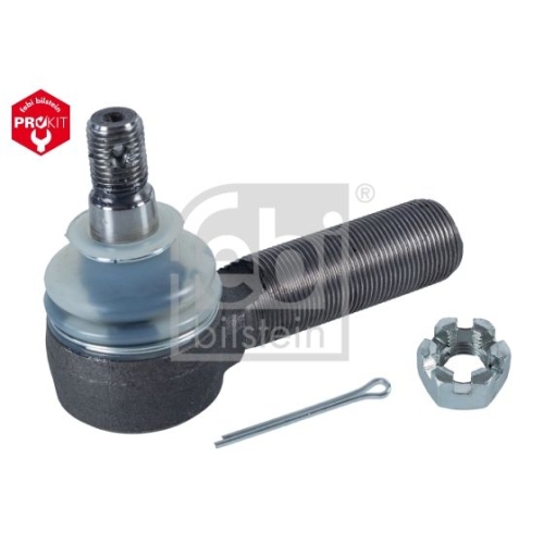 Febi Bilstein 39872 Spurstangenendst&uuml;ck mit Kronenmutter und Splint , 1 St&uuml;ck