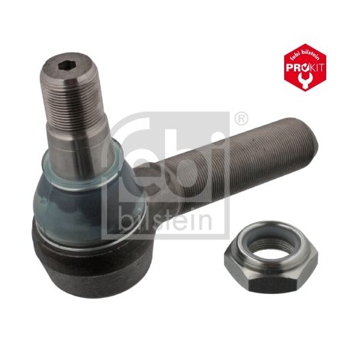 Febi Bilstein 39873 Spurstangenendst&uuml;ck mit Kronenmutter und Splint , 1 St&uuml;ck