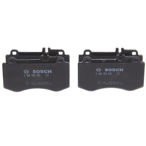 Bremsbelagsatz, Scheibenbremse BOSCH 0 986 494 405 f&uuml;r MERCEDES-BENZ