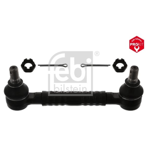 Febi Bilstein 09933 Verbindungsstange mit Kronenmuttern und Splinten , 1 St&uuml;ck