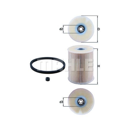 Kraftstofffilter KNECHT KX 231D f&uuml;r GMC OPEL SAAB VAUXHALL
