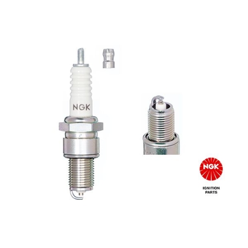 4x BP9ES NGK Z&uuml;ndkerze Order-Nr. 7526