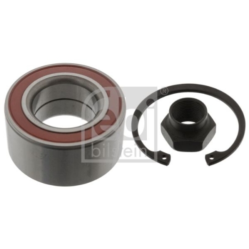 Febi Bilstein 05412 Radlagersatz mit Achsmutter und Splint , 1 St&uuml;ck