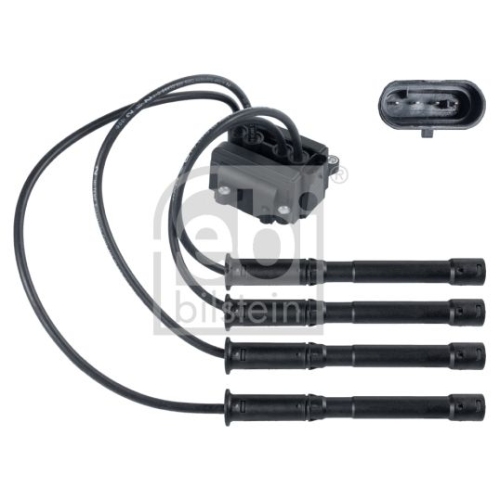 Febi Bilstein 26494 Z&uuml;ndspule mit Kabel und Stecker , 1 St&uuml;ck