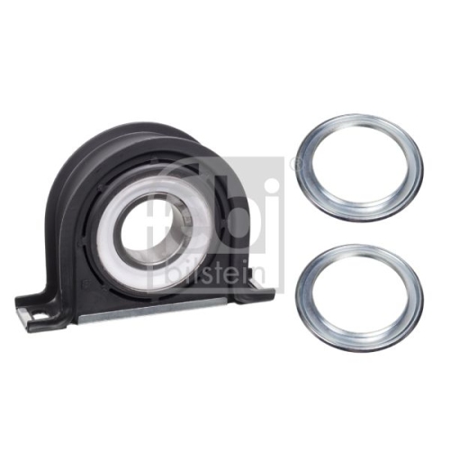 Febi Bilstein 102467 Kardanwellenmittellager mit integriertem W&auml;lzlager und Anbaumaterial , 1 St&uuml;ck