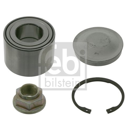 Febi Bilstein 22864 Radlagersatz mit Antriebswellenschraube, Sicherungsring und Staubkappe , 1 St&uuml;ck