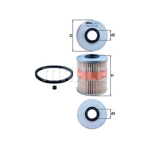 Kraftstofffilter KNECHT KX 218D f&uuml;r GMC NISSAN OPEL RENAULT VAUXHALL