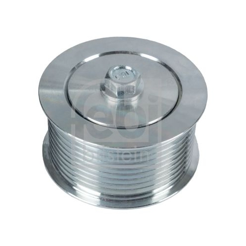 Febi Bilstein 49688 Umlenkrolle f&uuml;r Keilrippenriemen, mit Schraube , 1 St&uuml;ck