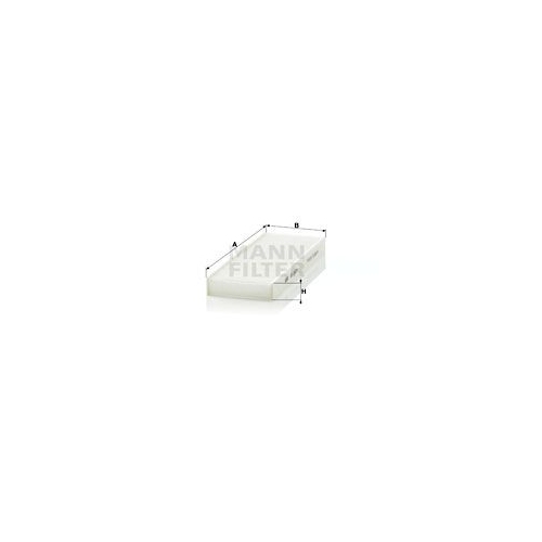 Filter, Innenraumluft MANN-FILTER CU 2623 f&uuml;r NISSAN