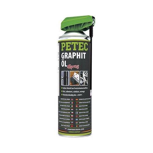 Grafitspray PETEC 72250 GRAPHIT&Ouml;L SPRAY