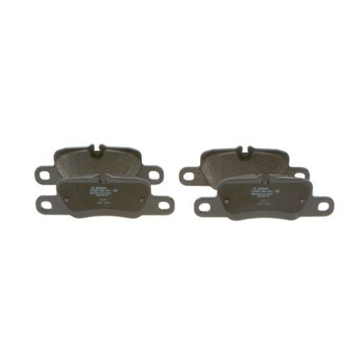 Bremsbelagsatz, Scheibenbremse BOSCH 0 986 494 431 f&uuml;r PORSCHE, Hinterachse
