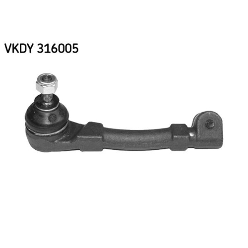 Spurstangenkopf SKF VKDY 316005 f&uuml;r RENAULT, Vorderachse rechts