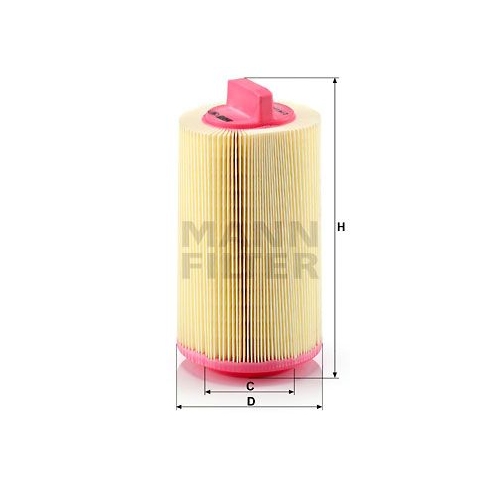 Luftfilter MANN-FILTER C 14 114 f&uuml;r MERCEDES-BENZ