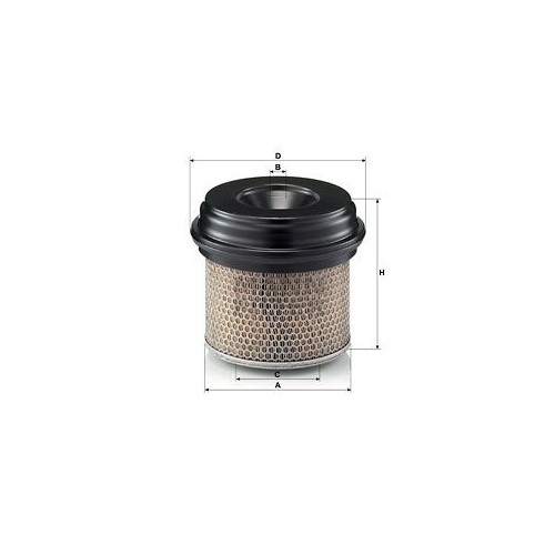 Luftfilter MANN-FILTER C 21 338 f&uuml;r MERCEDES-BENZ VME