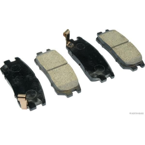 Bremsbelagsatz, Scheibenbremse HERTH+BUSS JAKOPARTS J3615005 f&uuml;r MITSUBISHI
