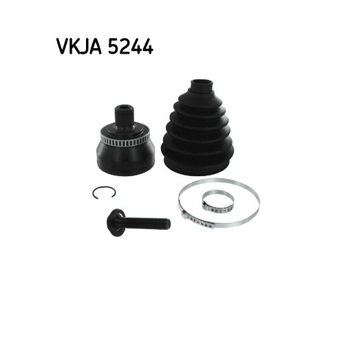 Gelenksatz, Antriebswelle SKF VKJA 5244 f&uuml;r AUDI SEAT SKODA VW, Vorderachse