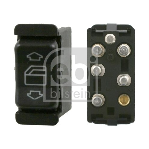 Febi Bilstein 21411 Schalter f&uuml;r elektrische Fensterheber , 1 St&uuml;ck