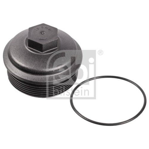 Febi Bilstein 39699 &Ouml;lfilterdeckel mit Dichtring , 1 St&uuml;ck