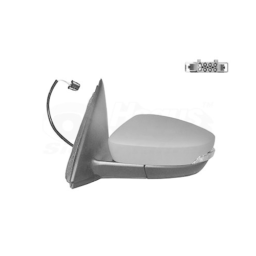Au&szlig;enspiegel VAN WEZEL 7629817 * HAGUS * f&uuml;r SKODA, links
