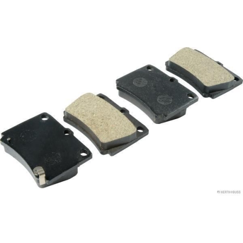 Bremsbelagsatz, Scheibenbremse HERTH+BUSS JAKOPARTS J3615011 f&uuml;r MITSUBISHI