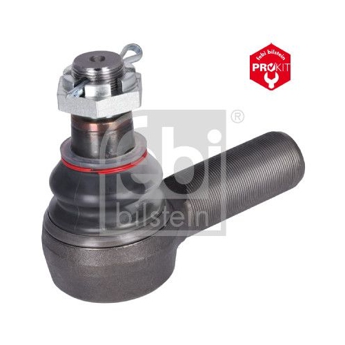 Febi Bilstein 19046 Spurstangenendst&uuml;ck mit Kronenmutter und Splint , 1 St&uuml;ck