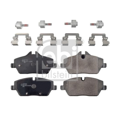 Febi Bilstein 116235 Bremsbelagsatz mit Anbaumaterial, 1 St&uuml;ck