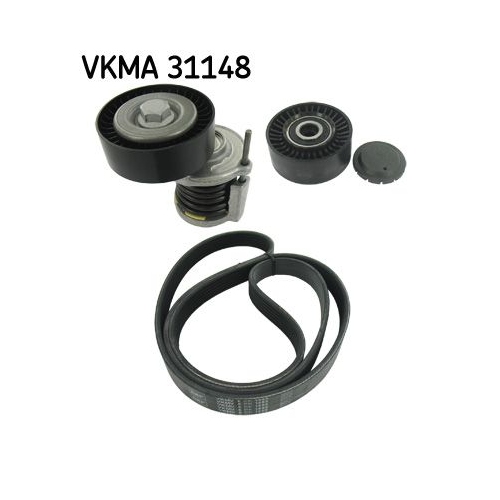 Keilrippenriemensatz SKF VKMA 31148 f&uuml;r AUDI BMW FORD SEAT SKODA VOLVO VW