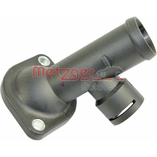 K&uuml;hlmittelflansch METZGER 4010122 f&uuml;r VAG, Thermostat, Zylinderkopf, links