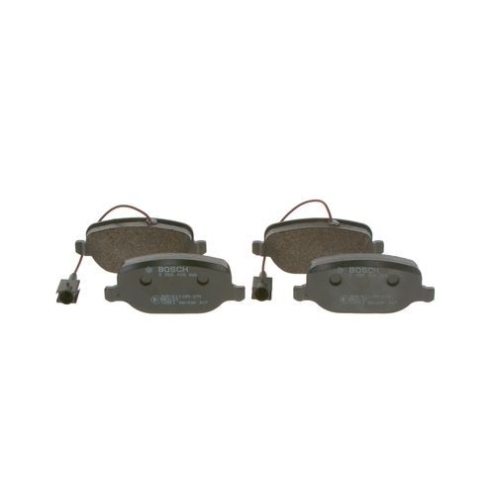 Bremsbelagsatz, Scheibenbremse BOSCH 0 986 494 466 f&uuml;r ALFA ROMEO FIAT LANCIA