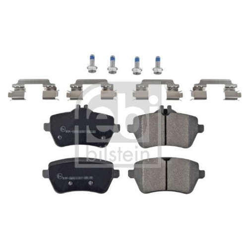 Febi Bilstein 116237 Bremsbelagsatz mit Anbaumaterial, 1 St&uuml;ck