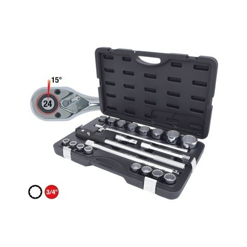 Steckschl&uuml;sselsatz KS TOOLS 911.0722