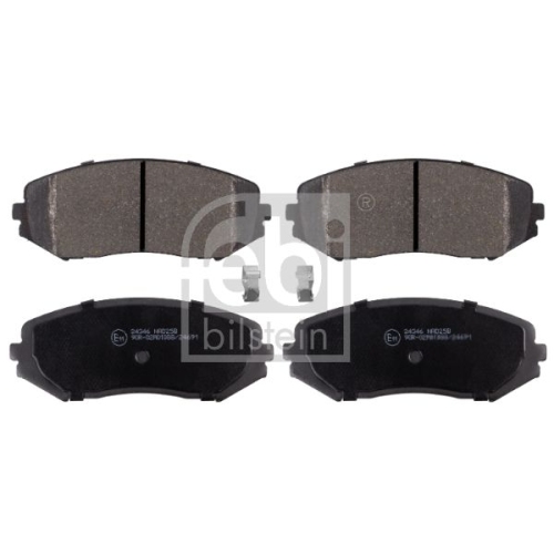 Febi Bilstein 16648 Bremsbelagsatz , 1 St&uuml;ck